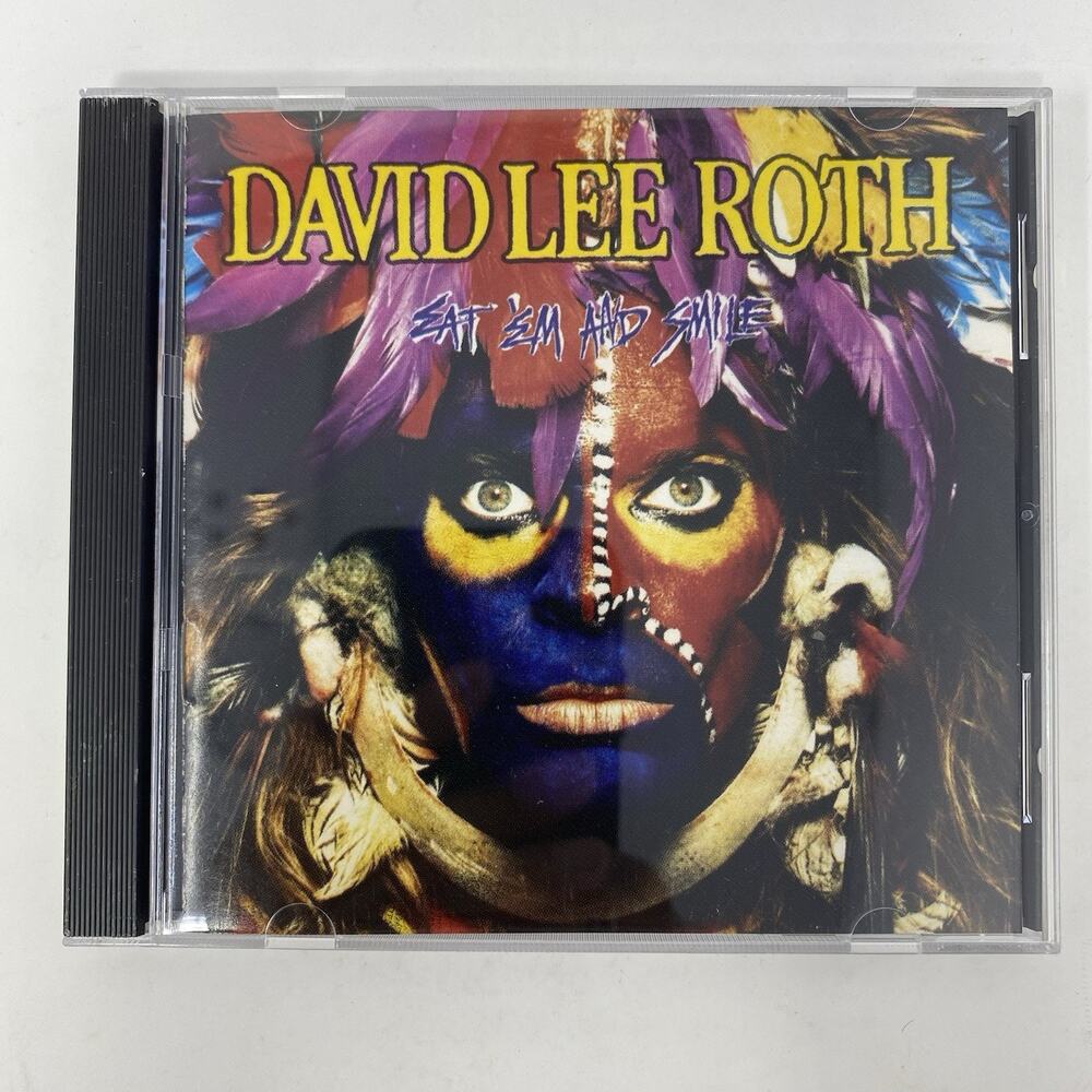 David Lee Roth - Eat 'Em And Smile CD 1986 Early Japan Pressing